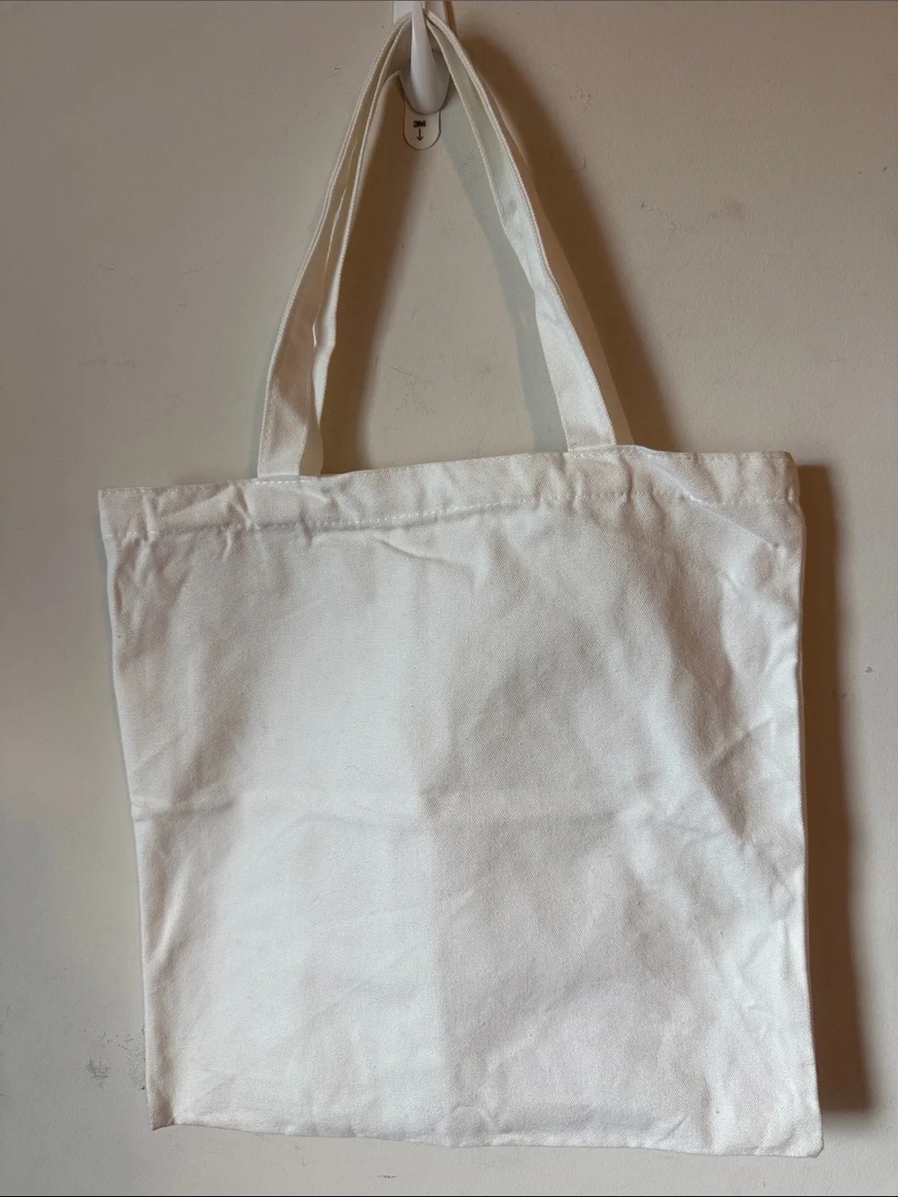 Cute Ghosts Canvas Tote Bag with Pink Bows